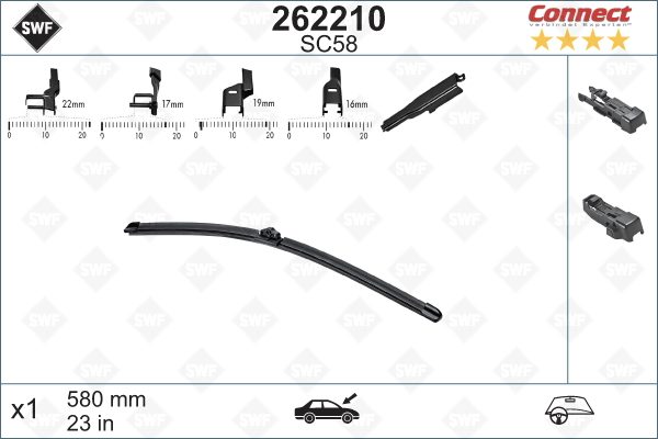 Flatblade SC58 580