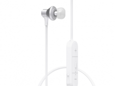 Bluetooth in-ear hörlur vit