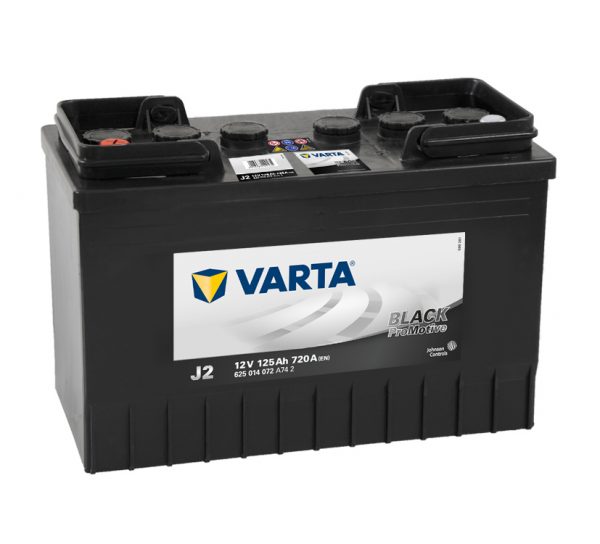 Batteri J2 PRO black VP - 125Ah