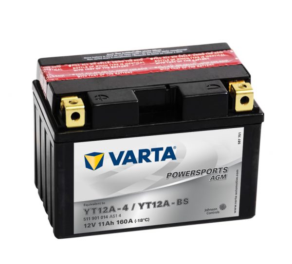 Batteri YT12ABS - 11Ah AGM