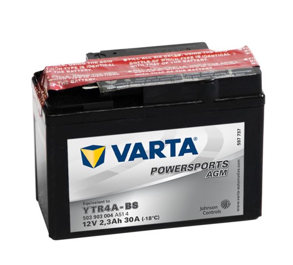 Batteri YTR4A-BS - 3Ah