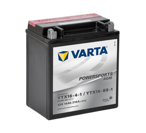 Batteri YTX16-BS-1 - 14Ah