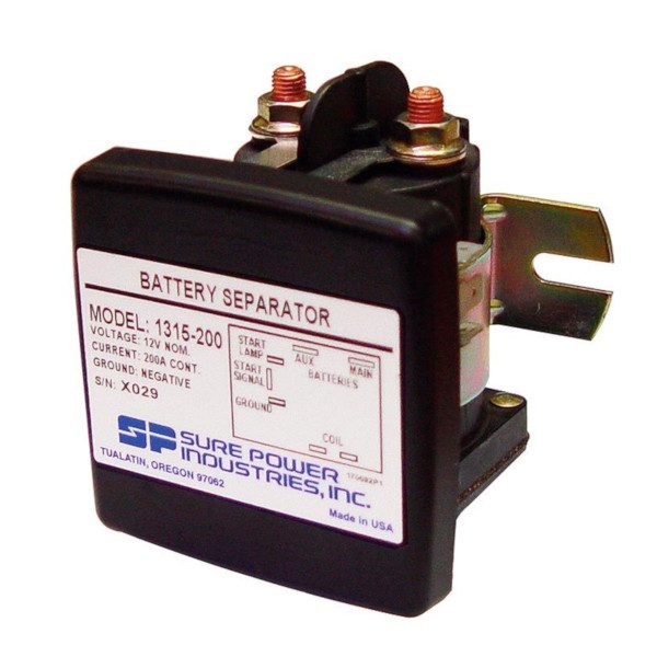 Batteriseparator 12V 200A