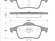 Bromsbelägg T1190