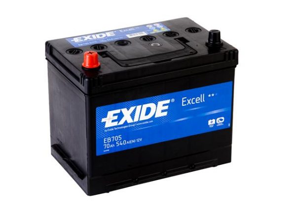 Exide Batteri Excell 70Ah 540cca