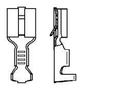 Flatstifthylsa B 409 FL 6