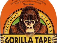 Gorillatape Svart 32mx48mm