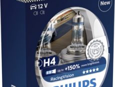 Halogenglödlampa H4 Racing Vision 2-pack