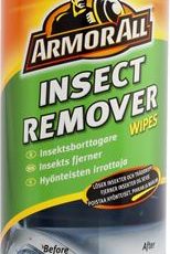 Insect remover wipes