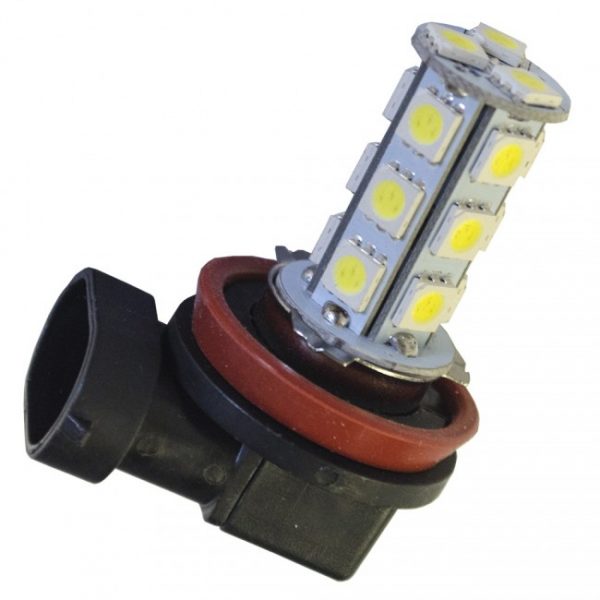 Ledlampa H11 Xenonvit 18 SMD