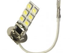 Ledlampa H3 xenonvit 12 SMD