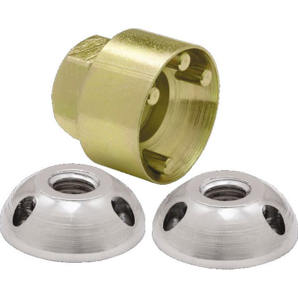 Lock Nuts - Stöldskydd för extraljus 4-Pack