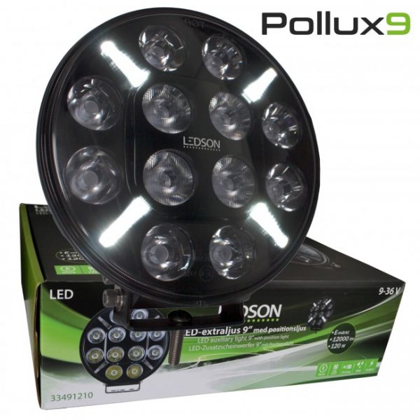 Pollux9 LED Extraljus 120W (E-märkt