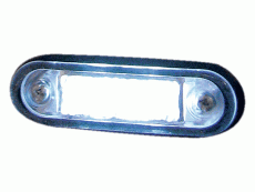 Positionslykta 10-33V LED vit 79 x 26 mm