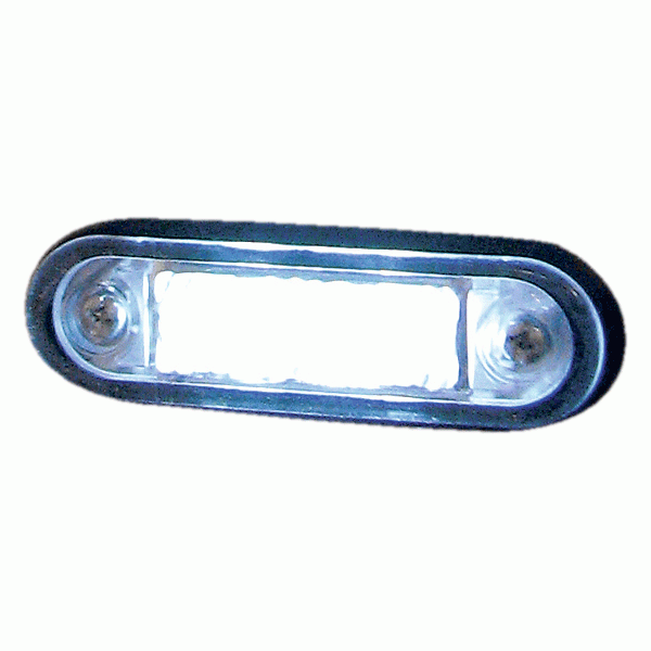 Positionslykta 10-33V LED vit 79 x 26 mm