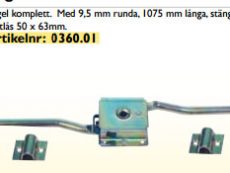 Stångregel komplett