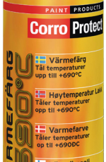 Värmefärg Svart 400ml