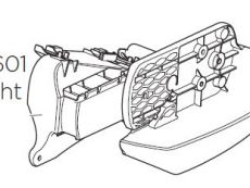 Lamphållare höger VC 925/927