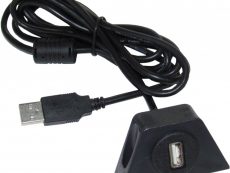 USB uttag panelmonterad